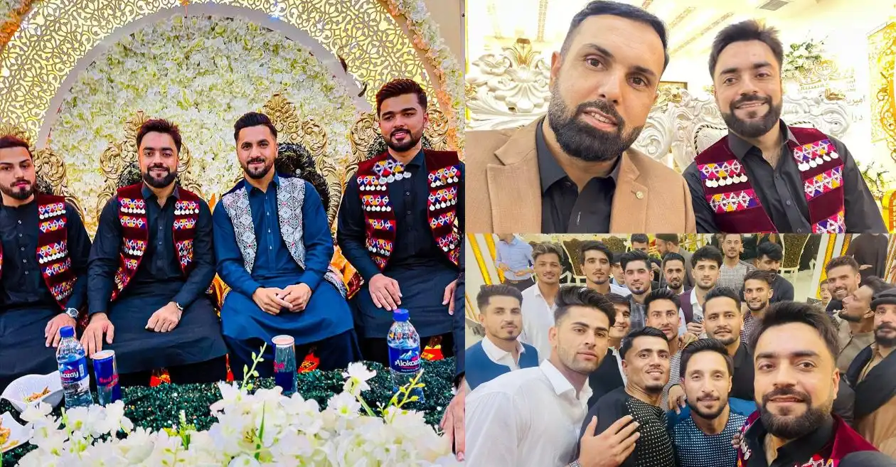 Afghanistan star Rashid Khan ties the knot in lavish Kabul wedding