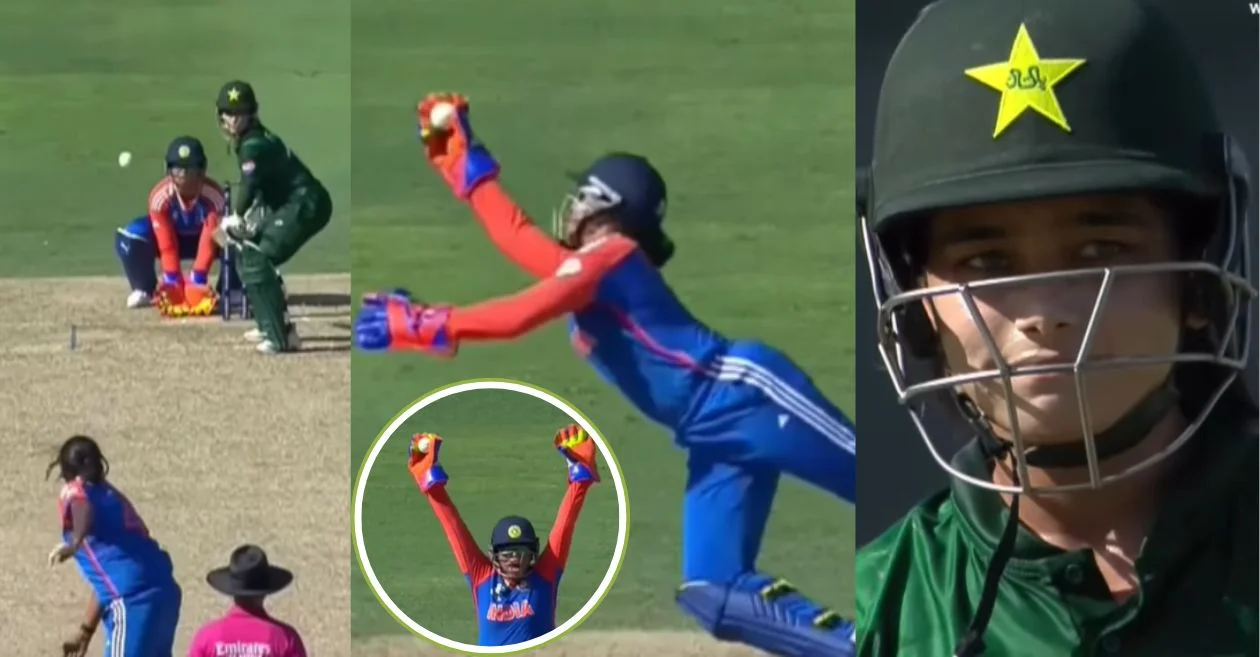 WATCH: Richa Ghosh takes a chic one-handed catch to dismiss Fatima Sana in Girls’s T20 World Cup 2024