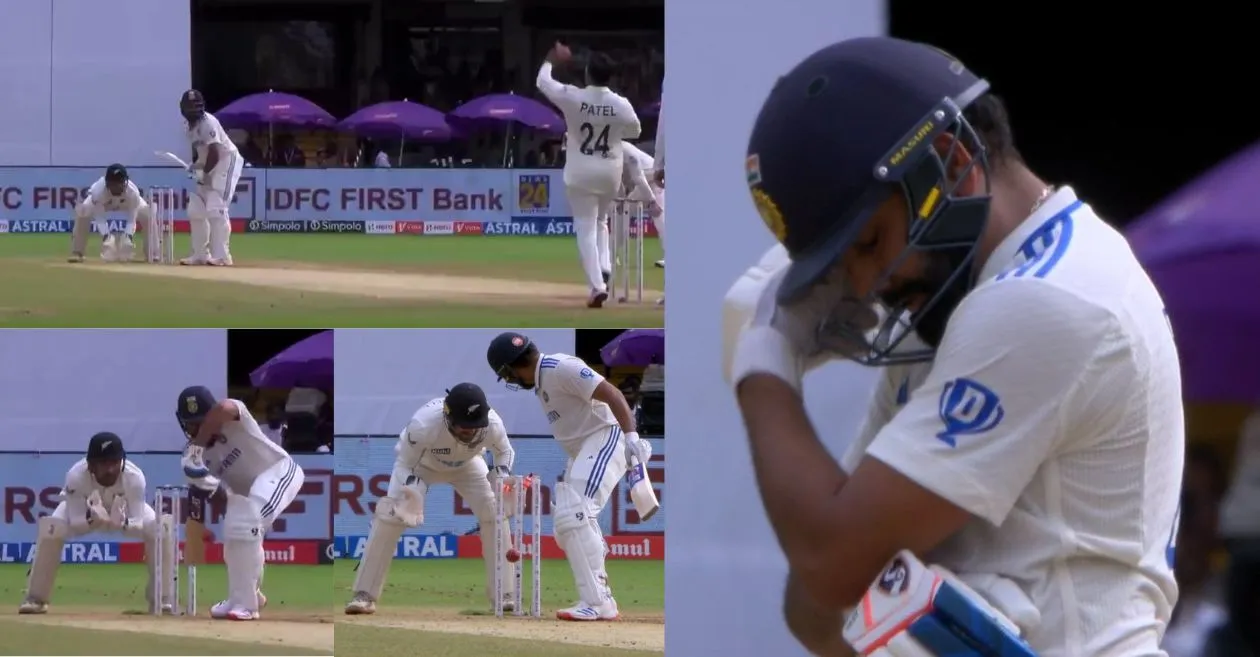 Rohit Sharma’s Unlucky Dismissal in IND vs NZ Test