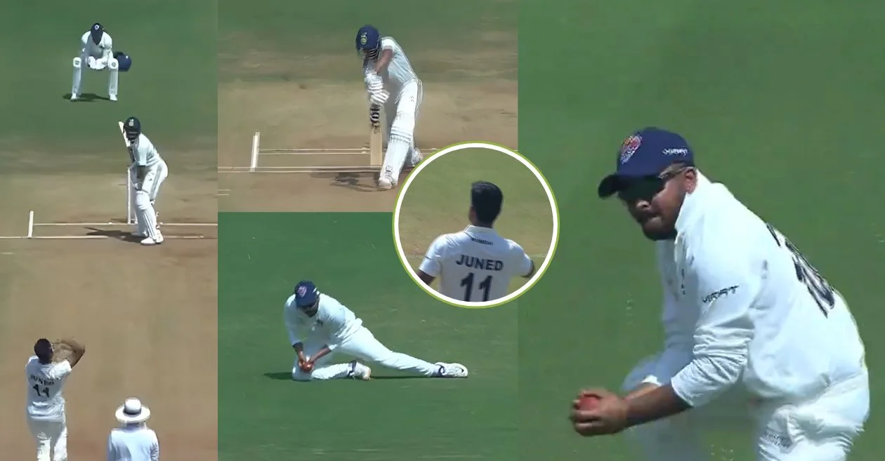 WATCH: Prithvi Shaw ends Ruturaj Gaikwad’s innings with an exceptional catch in Irani Cup 2024