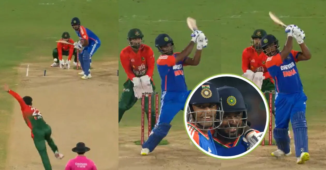 IND vs BAN [WATCH]: 6,6,6,6,6 – Sanju Samson brutally destroys Rishad Hossain within the third T20I