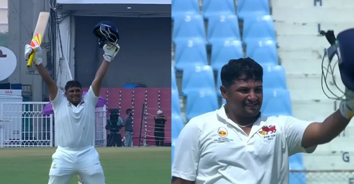 Sarfaraz Khan sets an unique record with double hundred in Irani Cup 2024