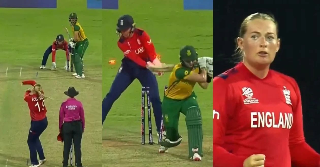 WATCH: Sophie Ecclestone bowls out South Africa captain Laura Wolvaardt in Women’s T20 World Cup 2024