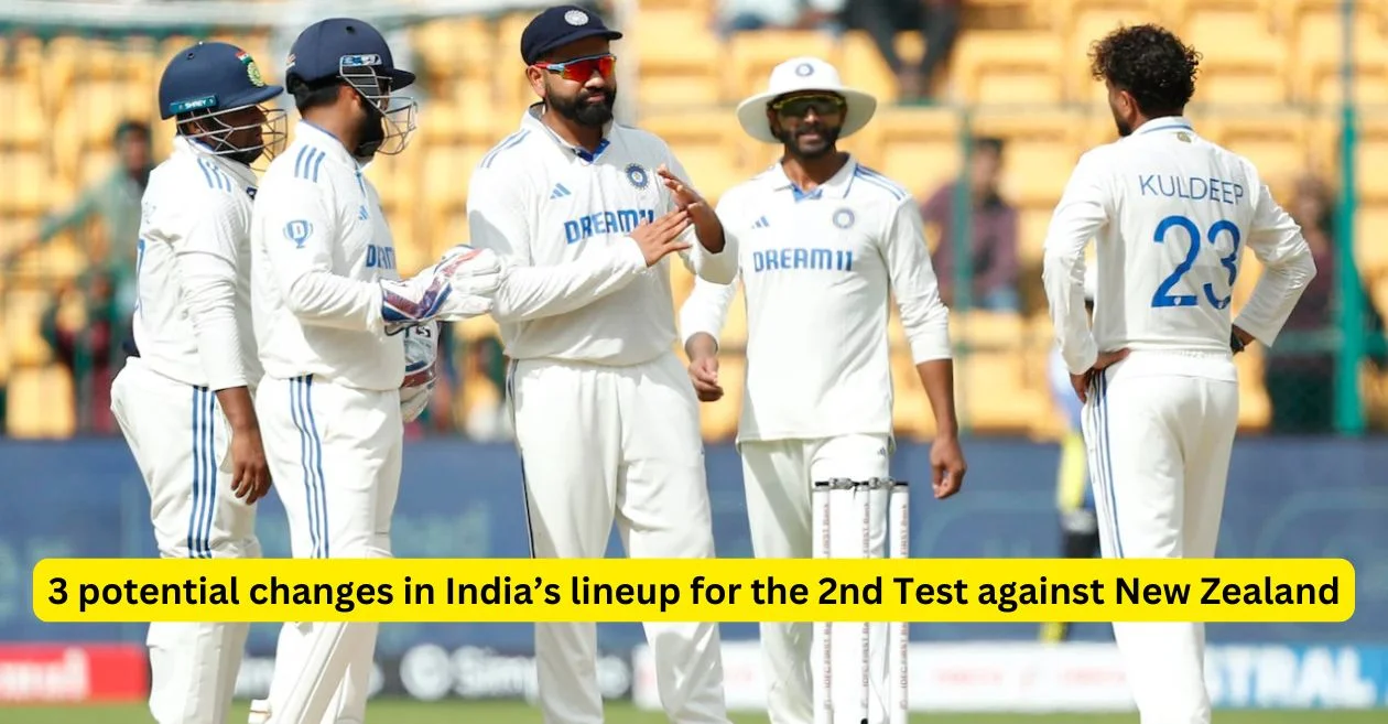 Key Changes for India in 2nd Test vs New Zealand