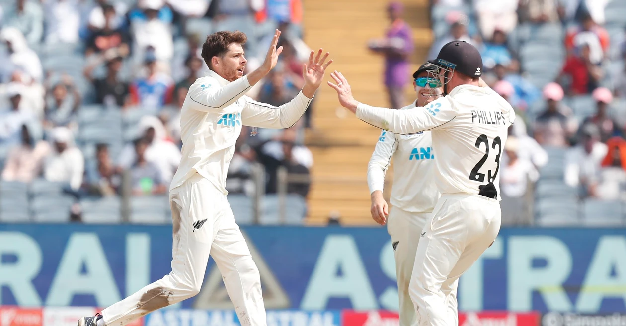 Top 5 bowling figures by New Zealand players against India in Test cricket feat. Mitchell Santner