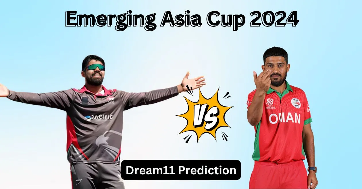 UAE vs OMN, Emerging Asia Cup 2024: Match Prediction, Dream11 Team, Fantasy Tips & Pitch Report | UAE vs Oman