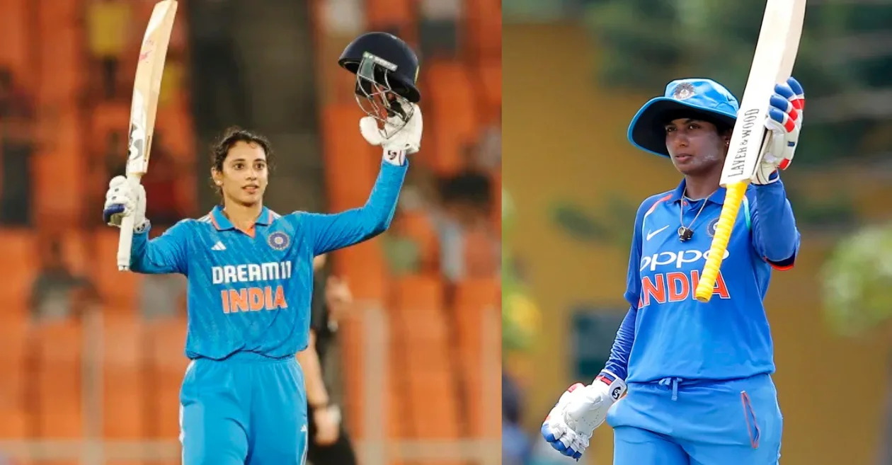 Top 5 Indian women cricketers with the most centuries in ODIs – featuring Smriti Mandhana