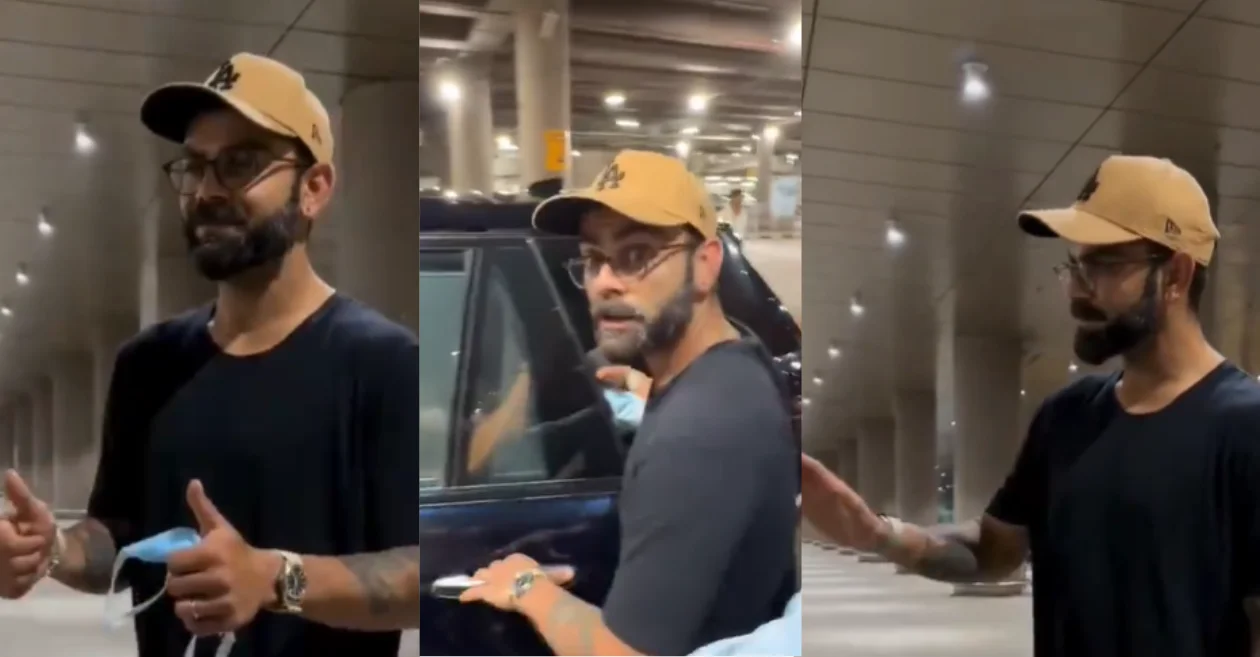 Virat Kohli's hilarious encounter with paparazzi