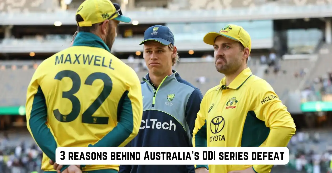 3 key reasons behind Australia’s ODI series defeat against Pakistan