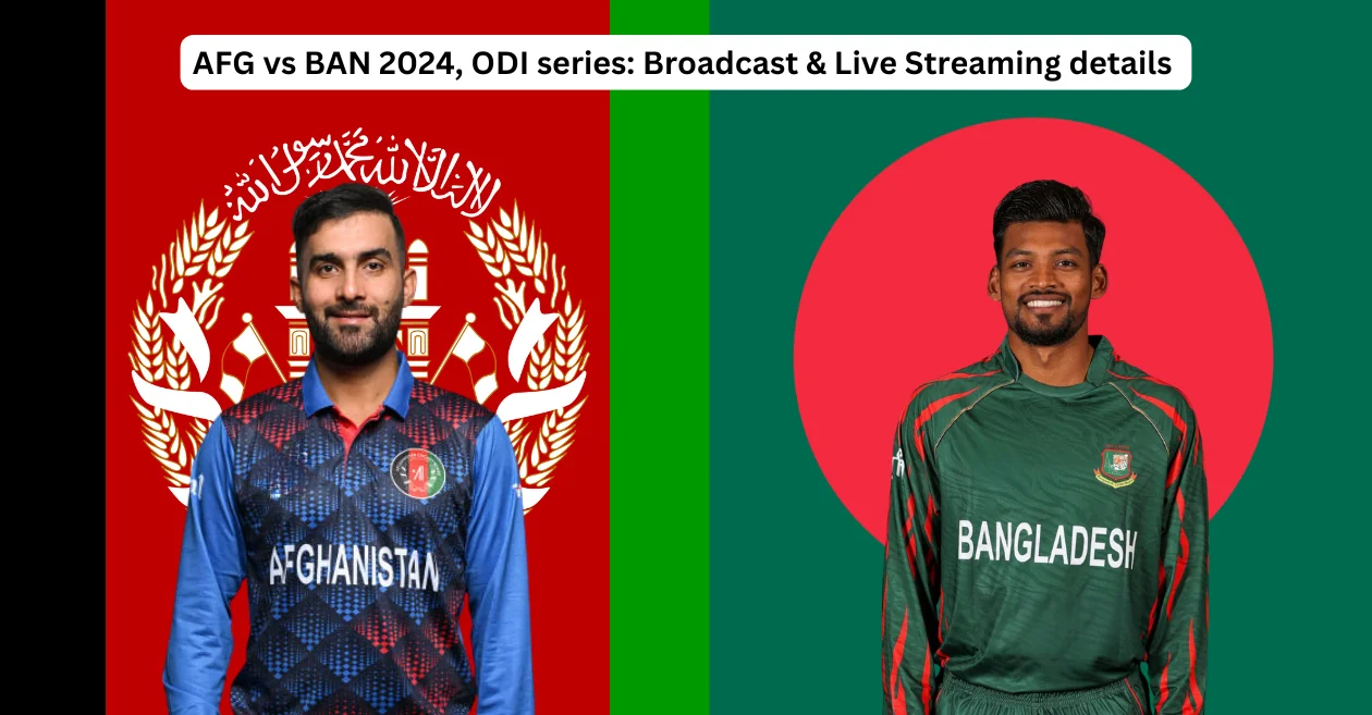 AFG vs BAN 2024, ODI series: Date, Match Time, Squads, Broadcast & Live Streaming details