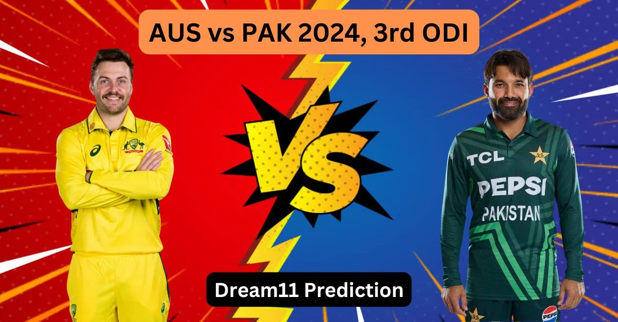 AUS vs PAK 2024, 3rd ODI: Match Prediction, Dream11 Team, Fantasy Tips & Pitch Report