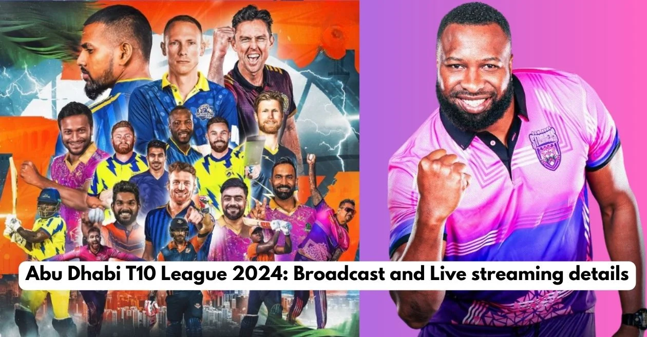 Abu Dhabi T10 League 2024: Broadcast, live streaming details – When and where to watch in India, South Africa, USA, UK & other countries