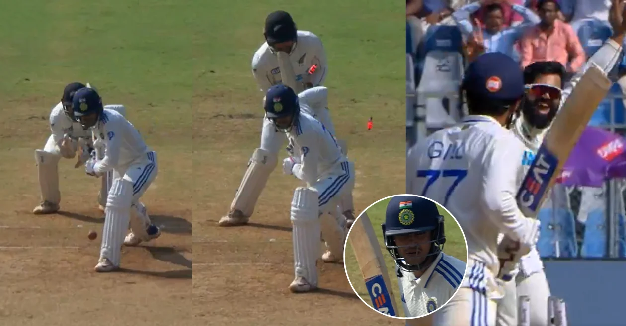 IND vs NZ [WATCH]: Ajaz Patel’s spin outfoxes Shubman Gill on Day 3 of the third Test