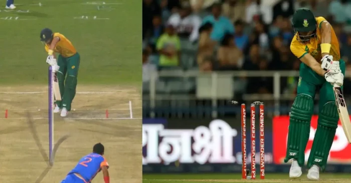 SA vs IND [WATCH]: Arshdeep Singh cleans up Reeza Hendricks with an absolute ripper in the 4th T20I