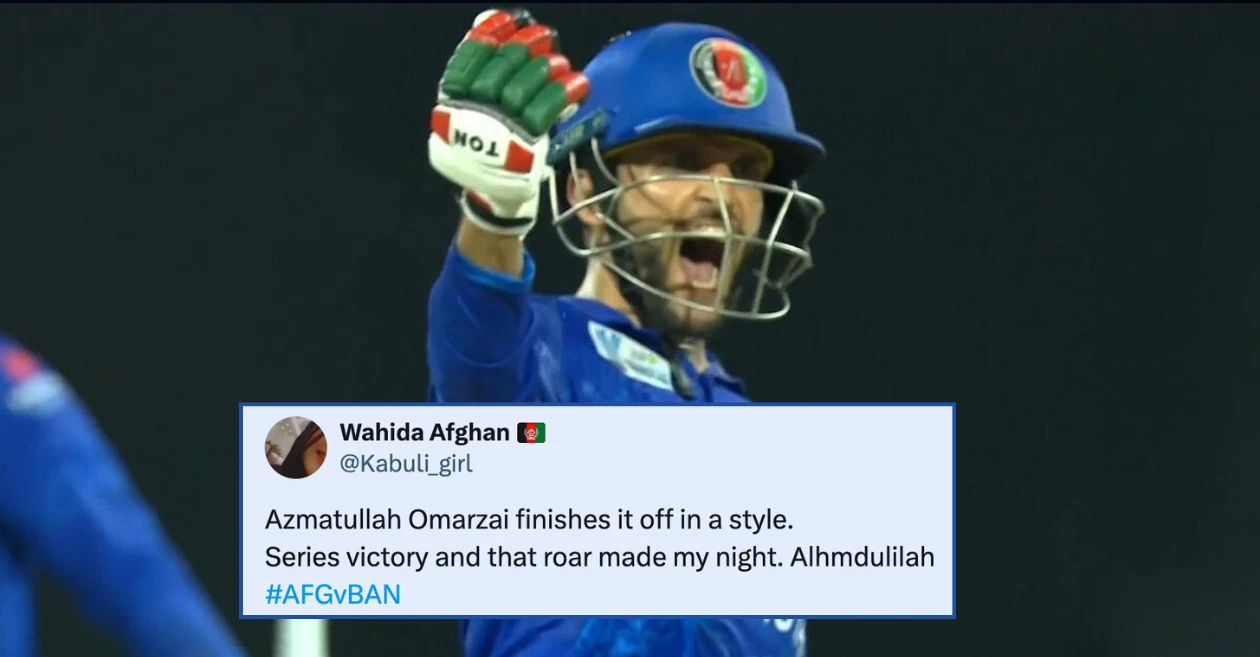 Azmatullah Omarzai, Rahmanullah Gurbaz power Afghanistan to series clinching win over Bangladesh in 3rd ODI