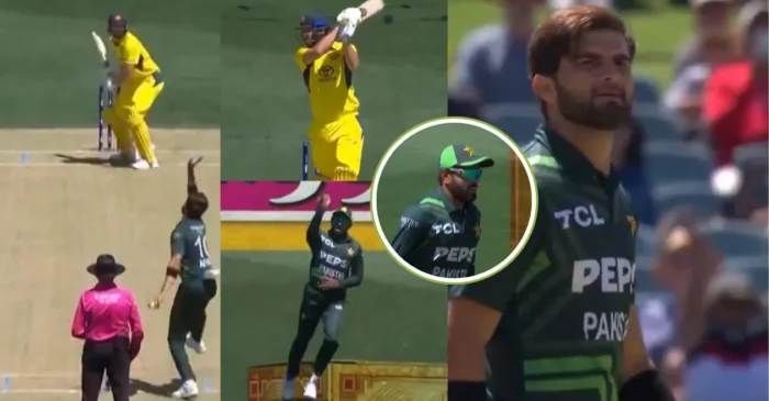 WATCH: Babar Azam’s sharp catch off Shaheen Afridi ends Matthew Short’s stay in the middle | AUS vs PAK, 2nd ODI