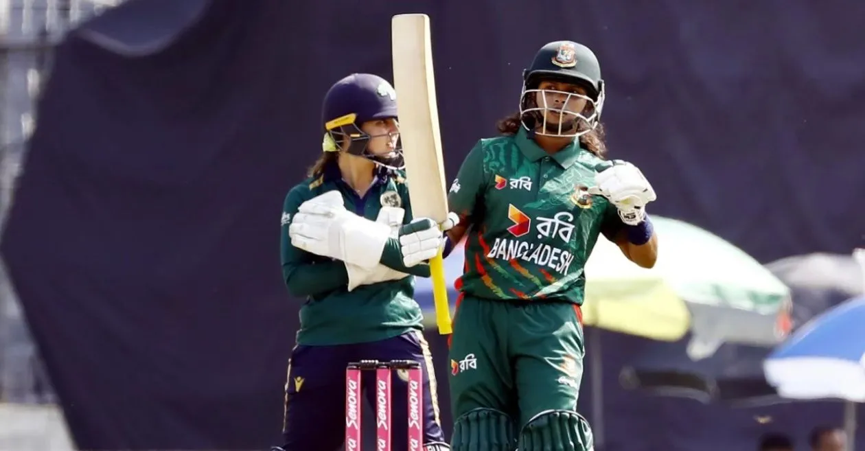 Sharmin Akhter guides Bangladesh to a commanding win over Ireland in 1st Women’s ODI