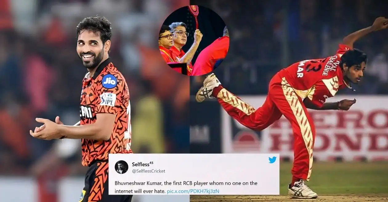 Netizens react as Bhuvneshwar Kumar goes to Royal Challengers Bengaluru (RCB) for a whopping price at IPL 2025 mega auction