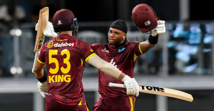 Keacy Carty and Brandon King’s centuries lead West Indies to a series-clinching victory over England in 3rd ODI