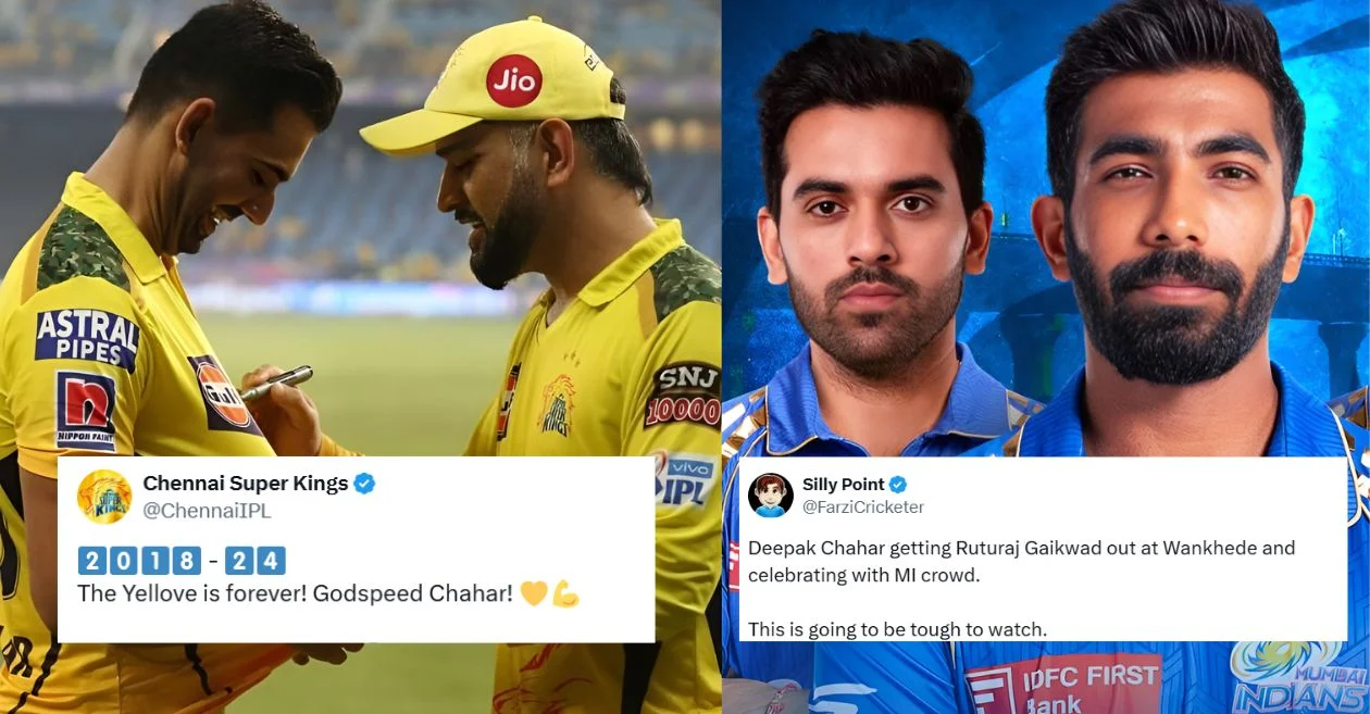 IPL 2025 mega auction: CSK fans bid emotional farewell as Deepak Chahar signs with Mumbai Indians