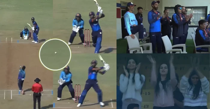 SMAT 2024 [WATCH]: Hardik Pandya brutally destroys Parvez Sultan in a 28-run over during Baroda vs Tripura game