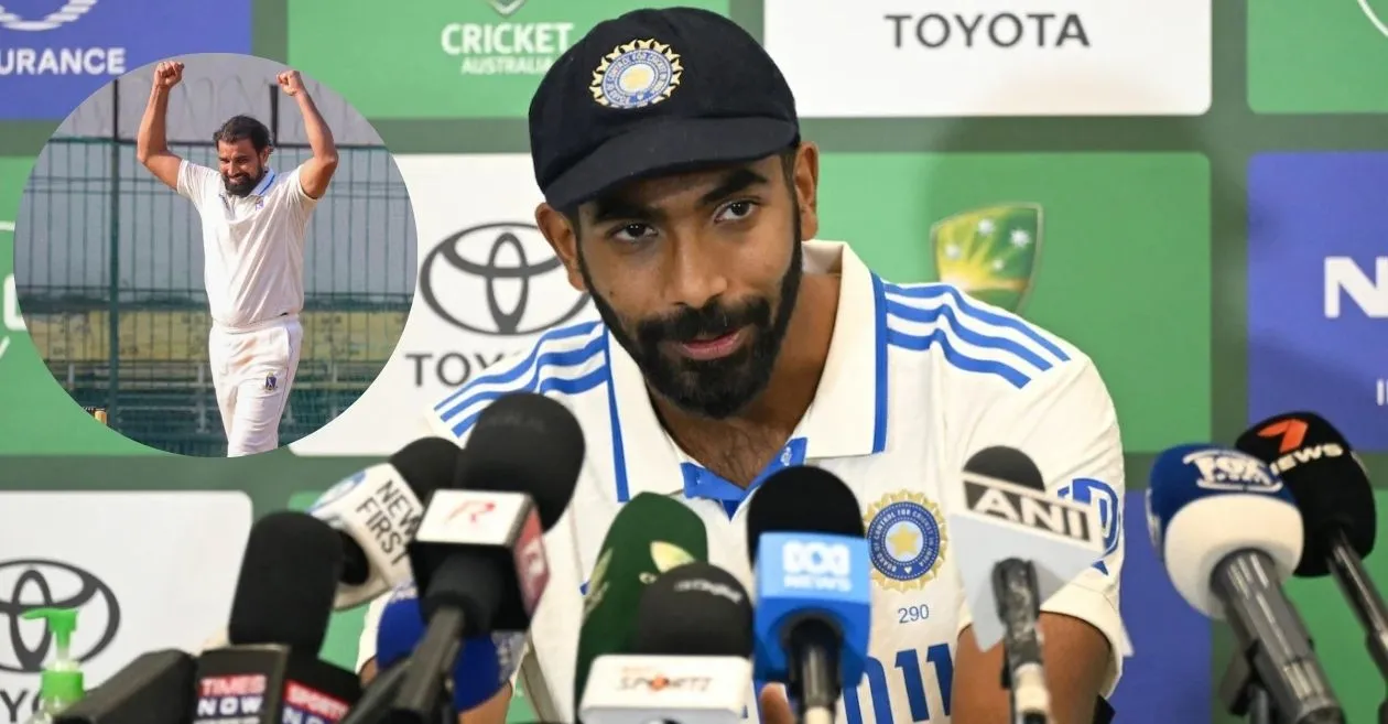 AUS vs IND: Jasprit Bumrah drops a big update on Mohammed Shami ahead of the BGT 2024-25