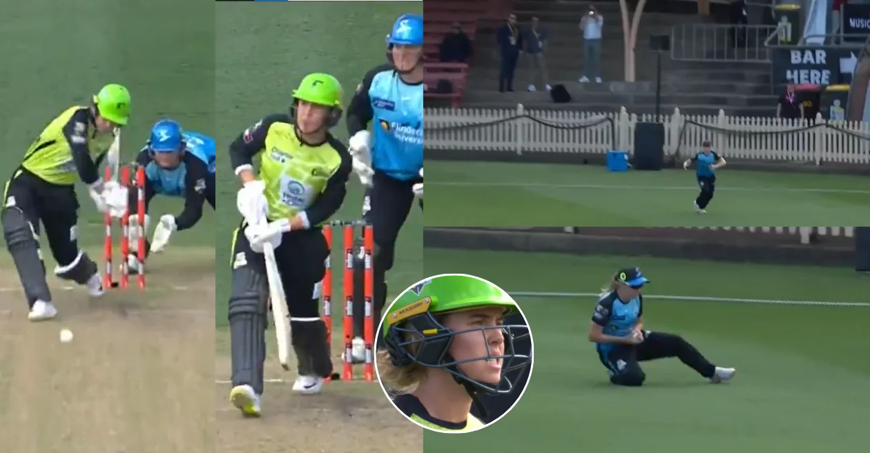 WBBL 2024 [WATCH]: Jemma Barsby takes a stunning catch to dismiss Phoebe Litchfield