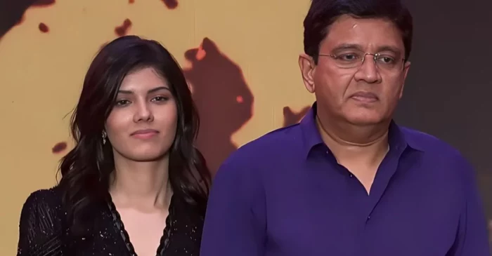 Kavya Maran with her father