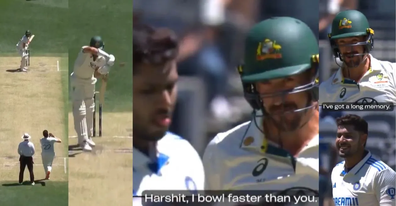 AUS vs IND [WATCH]: Mitchell Starc warns Harshit Rana after facing bouncers on Day 2 of the Perth Test