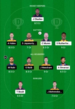 NW vs AB, Dream11 Team for today’s match