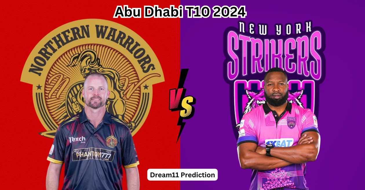 NW vs NYS, Abu Dhabi T10 2024: Match Prediction, Dream11 Team, Fantasy Tips & Pitch Report | Northern Warriors vs New York Strikers