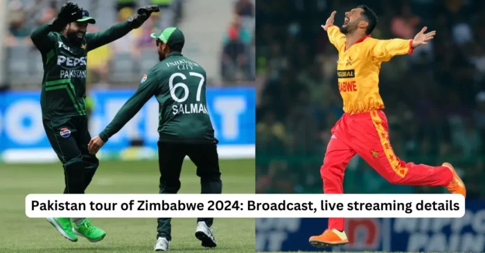 ZIM vs PAK, Pakistan tour of Zimbabwe 2024: Broadcast, Live Streaming details – When and Where to watch in India, Pakistan, Zimbabwe, UK, USA and South Africa