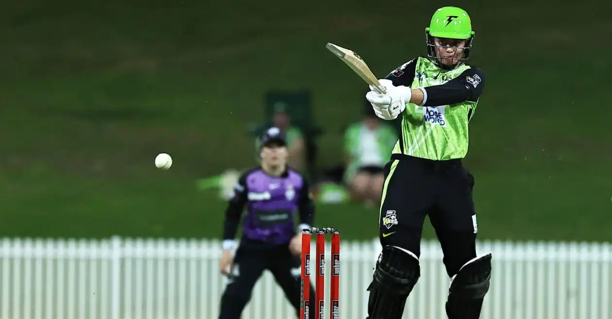 WBBL 2024: Sydney Thunder book Challenger berth following Phoebe Litchfield’s heroics against Hobart Hurricanes