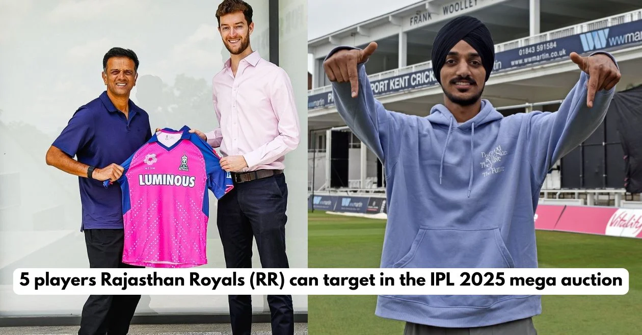 5 players Rajasthan Royals (RR) can target in the IPL 2025 mega auction