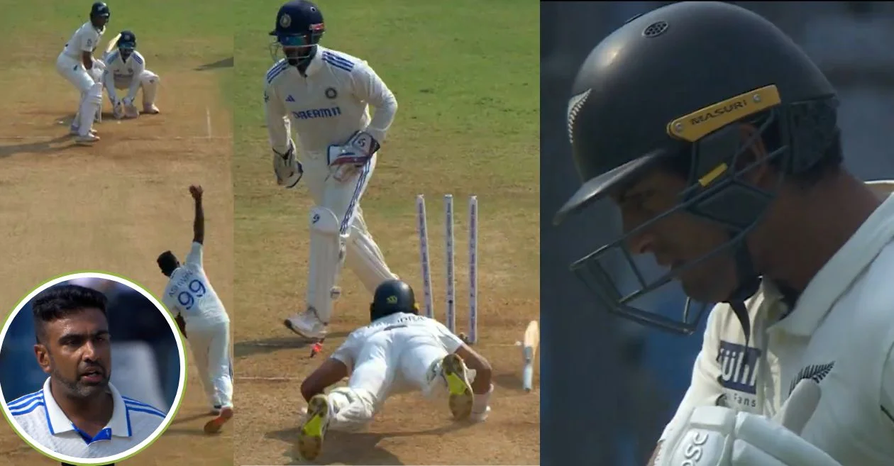 IND vs NZ [WATCH]: Ravichandran Ashwin outfoxes Rachin Ravindra with his masterful bowling on Day 2 of the 3rd Test