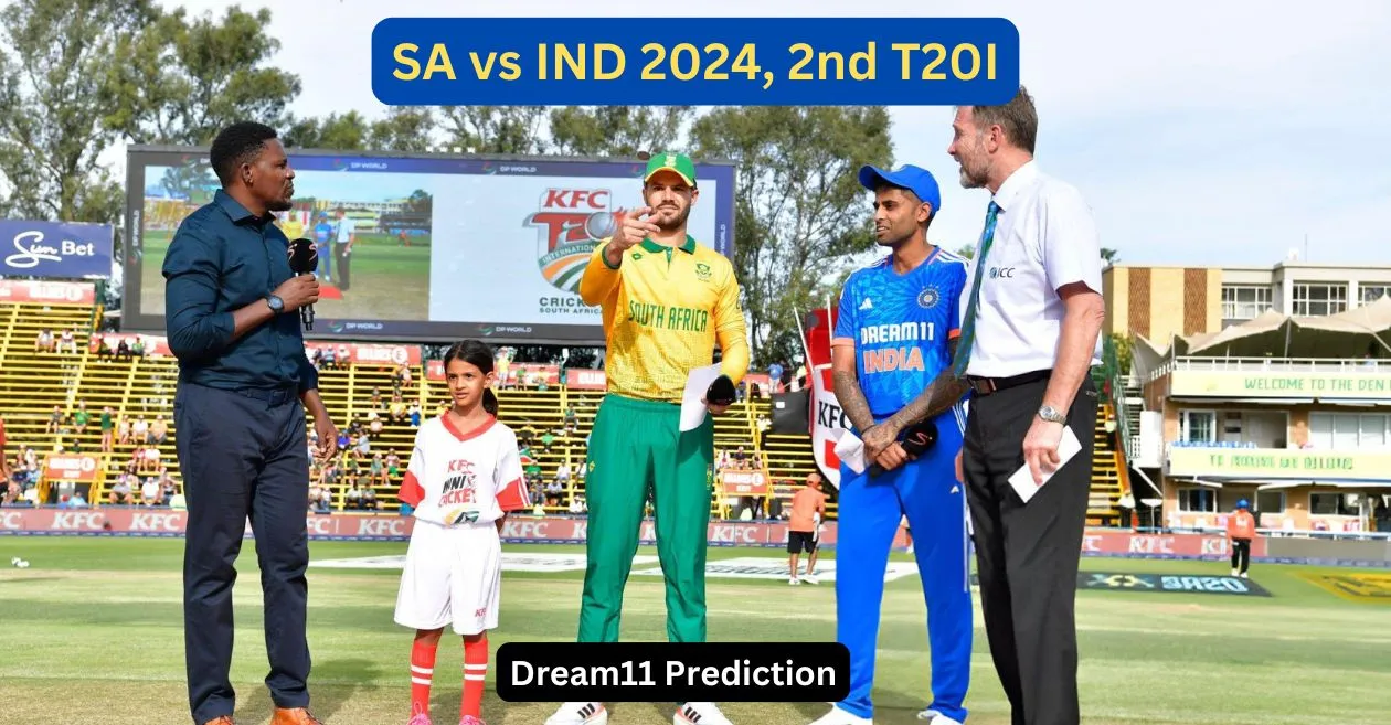 SA vs IND 2024, 2nd T20I: Match Prediction, Dream11 Team, Fantasy Tips & Pitch Report | South Africa vs India