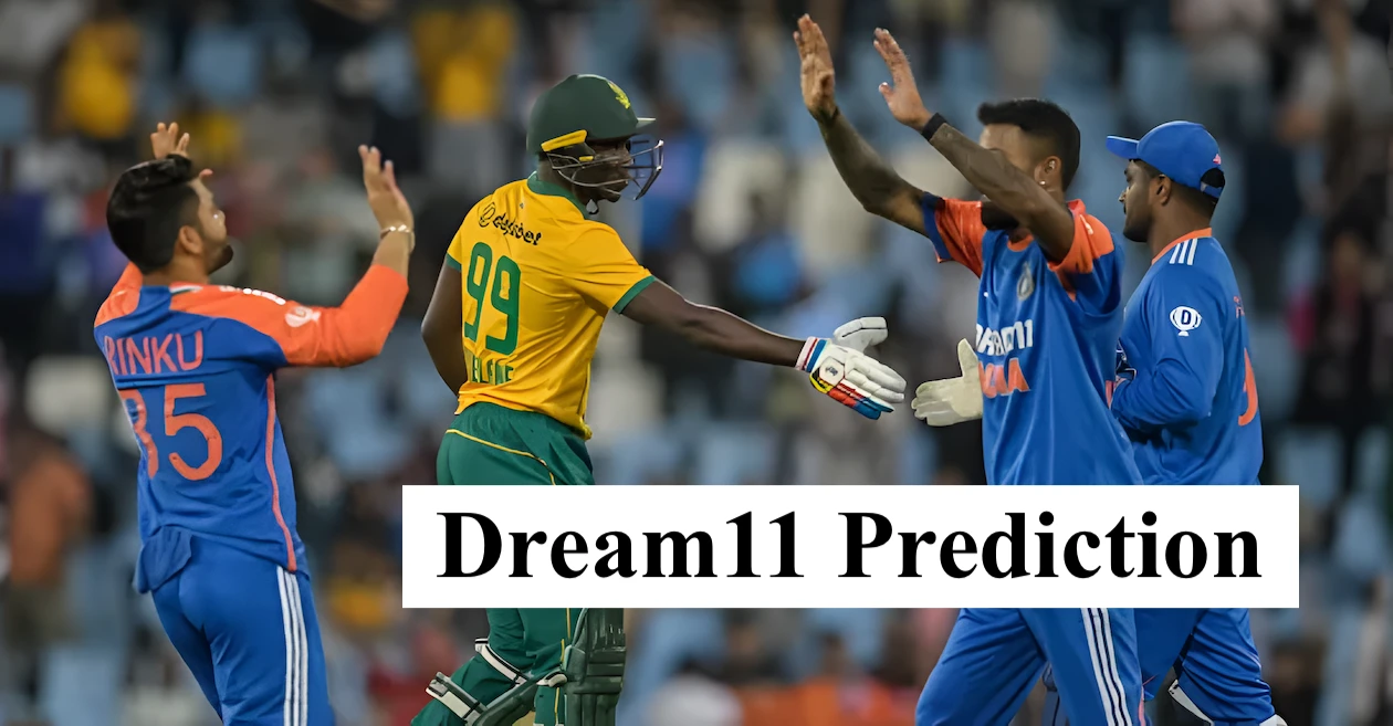 SA vs IND 2024, 4th T20I: Match Prediction, Dream11 Team, Fantasy Tips & Pitch Report | South Africa vs India