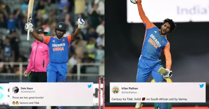 SA vs IND: Fans go mad as Sanju Samson, Tilak Varma hit dazzling tons in the 4th T20I