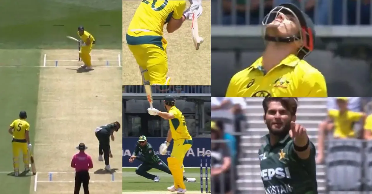 AUS vs PAK 2024 [WATCH]: Shaheen Afridi’s peach of a delivery outfoxes Aaron Hardie in series decider