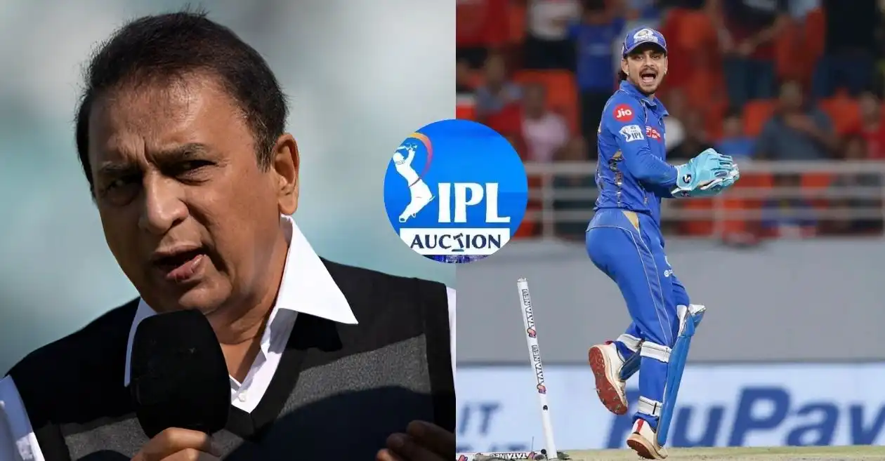 Sunil Gavaskar predicts Ishan Kishan’s whopping price in the IPL 2025 mega auction