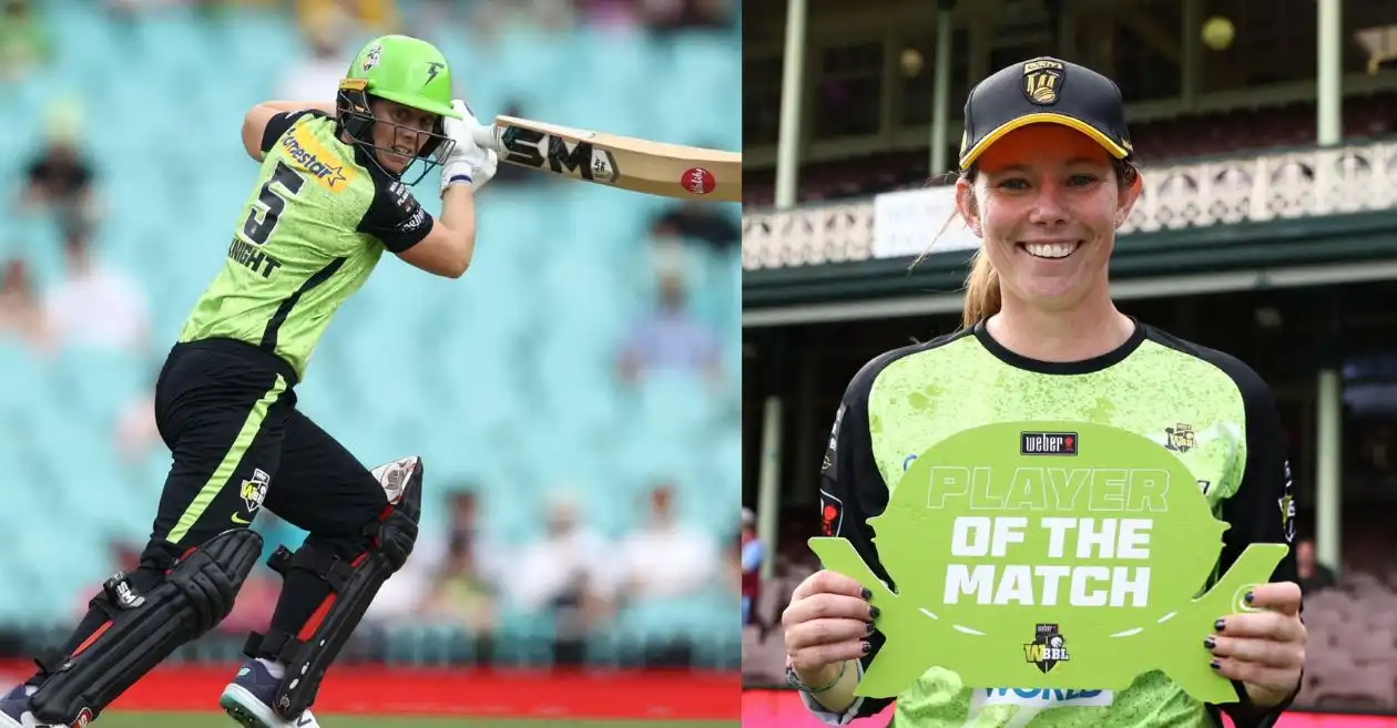 Heather Knight, Samantha Bates sizzle in Sydney Thunder’s win over Sydney Sixers in WBBL 2024