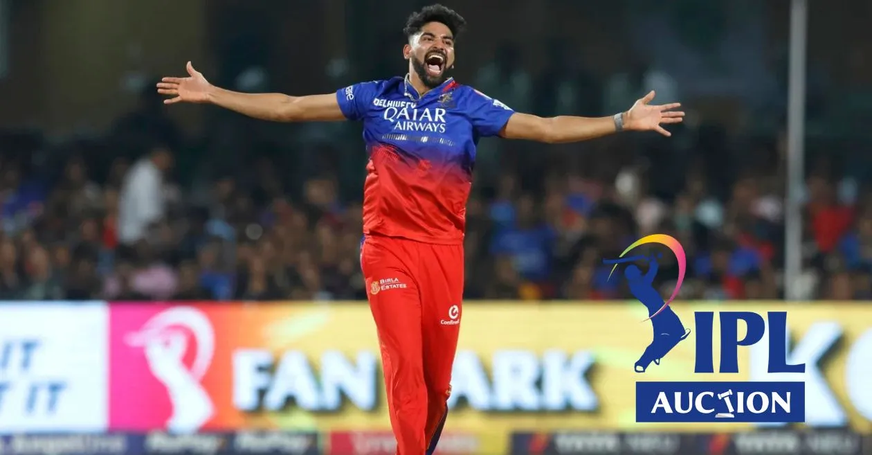 3 teams that can target Mohammed Siraj in the IPL 2025 mega auction