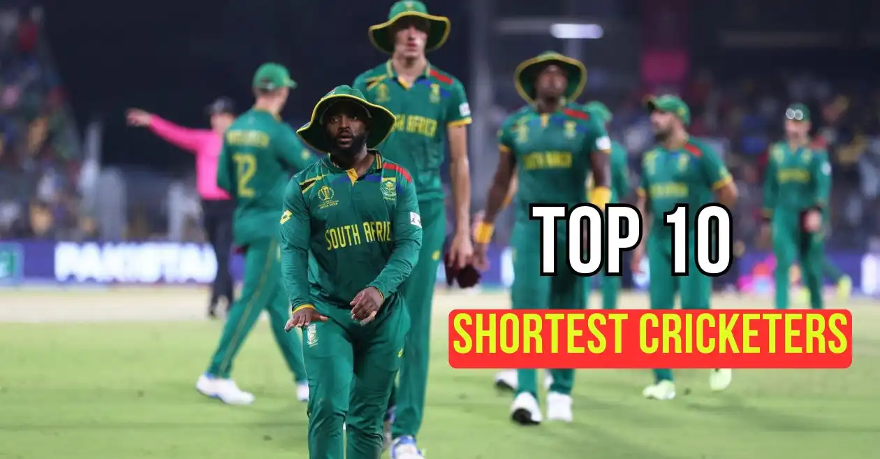 Top 10 shortest cricketers of all-time ft. Temba Bavuma