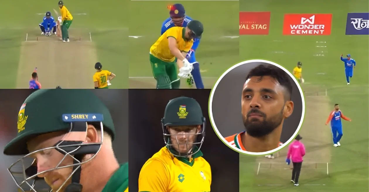 SA vs IND [WATCH]: Varun Chakravarthy removes Heinrich Klaasen, David Miller off consecutive balls in the 2nd T20I