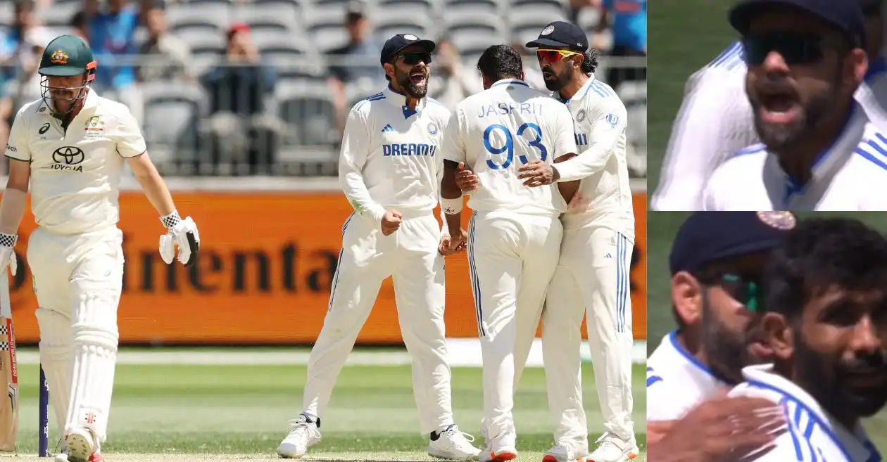 AUS vs IND [WATCH]: Jasprit Bumrah and Virat Kohli celebrate animatedly after Travis Head’s dismissal on Day 4 of 1st Test