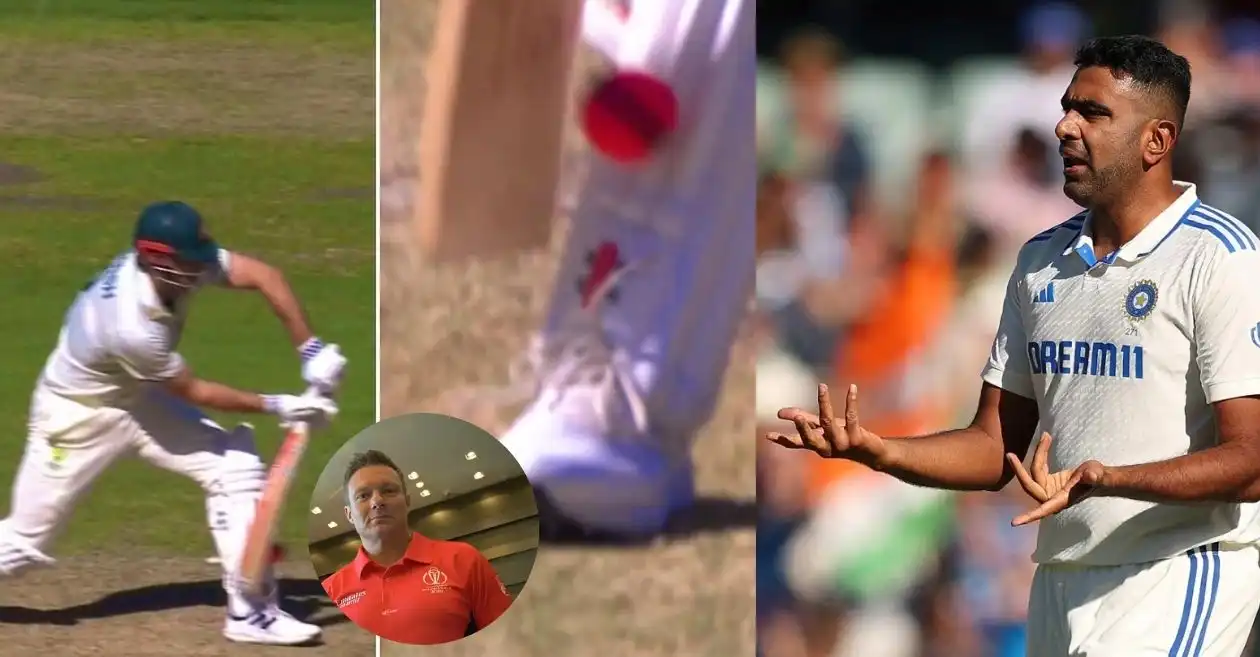 Fans slam 3rd umpire over controversial DRS call saving Mitchell Marsh on Day 2 of Pink Ball Test – AUS vs IND