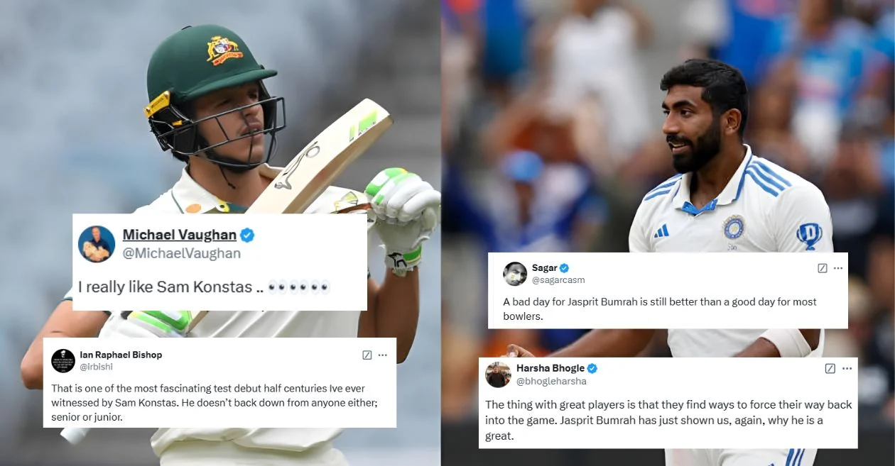 Twitter reactions: Deadlock in Melbourne as Australia and India exchange blows on Day 1 of the 4th Test