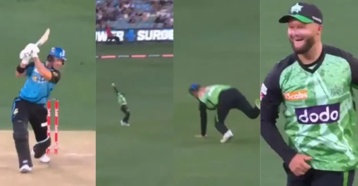 BBL 2024-25 [WATCH]: Ben Duckett plucks a one-handed screamer to dismiss D’Arcy Short