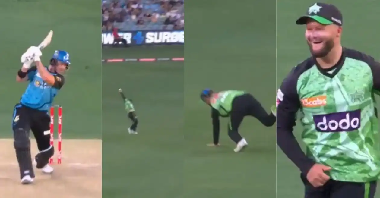 BBL 2024-25 [WATCH]: Ben Duckett plucks a one-handed screamer to dismiss D’Arcy Short