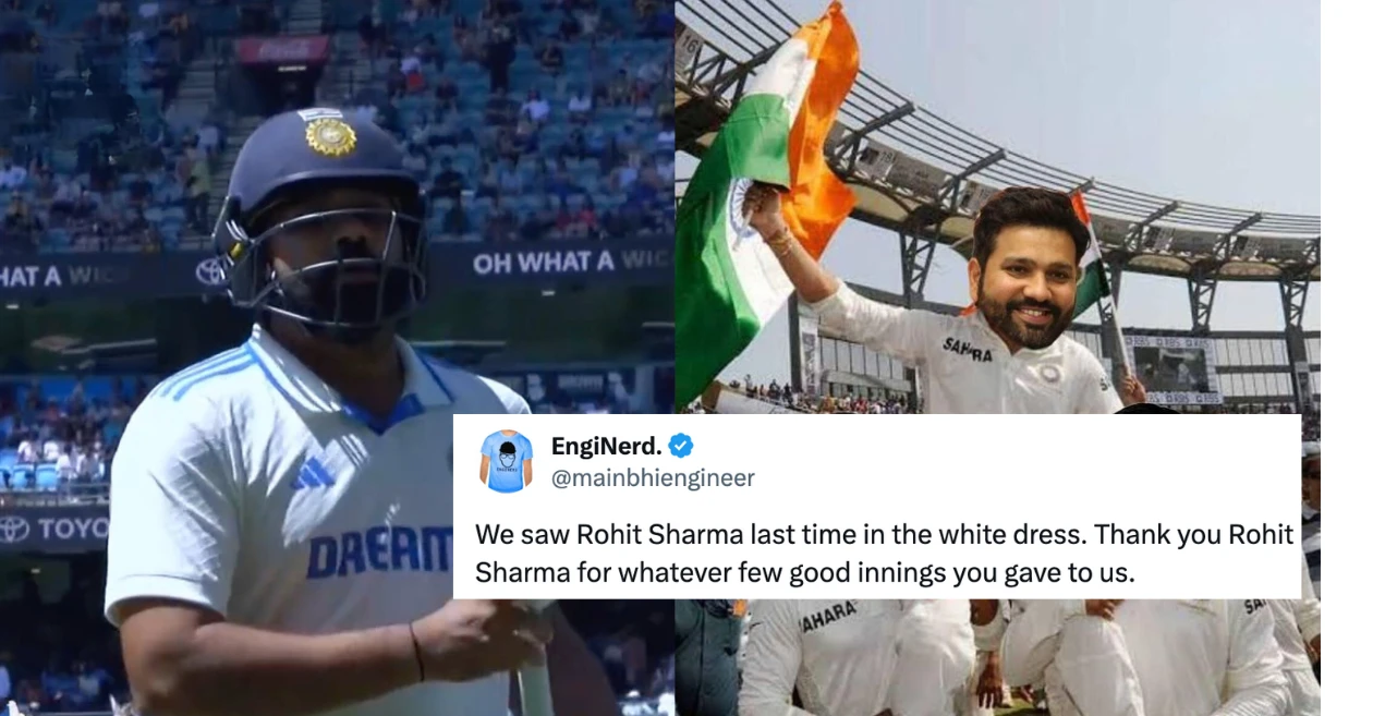 ‘You’re a burden to the team, happy retirement’: Fans brutally roast Rohit Sharma following struggle in MCG Test